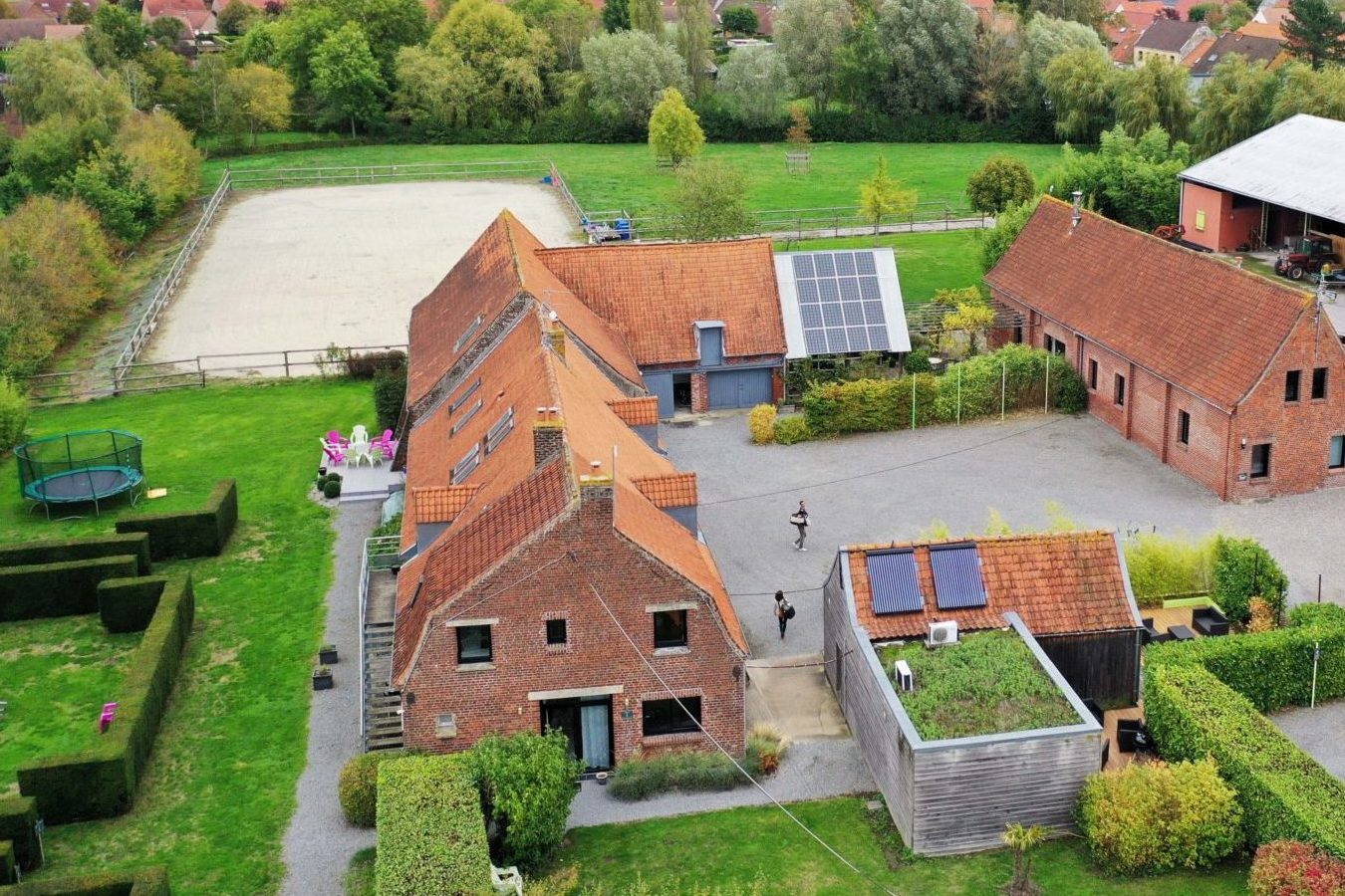 Les jardins d'ilona vue aerienne