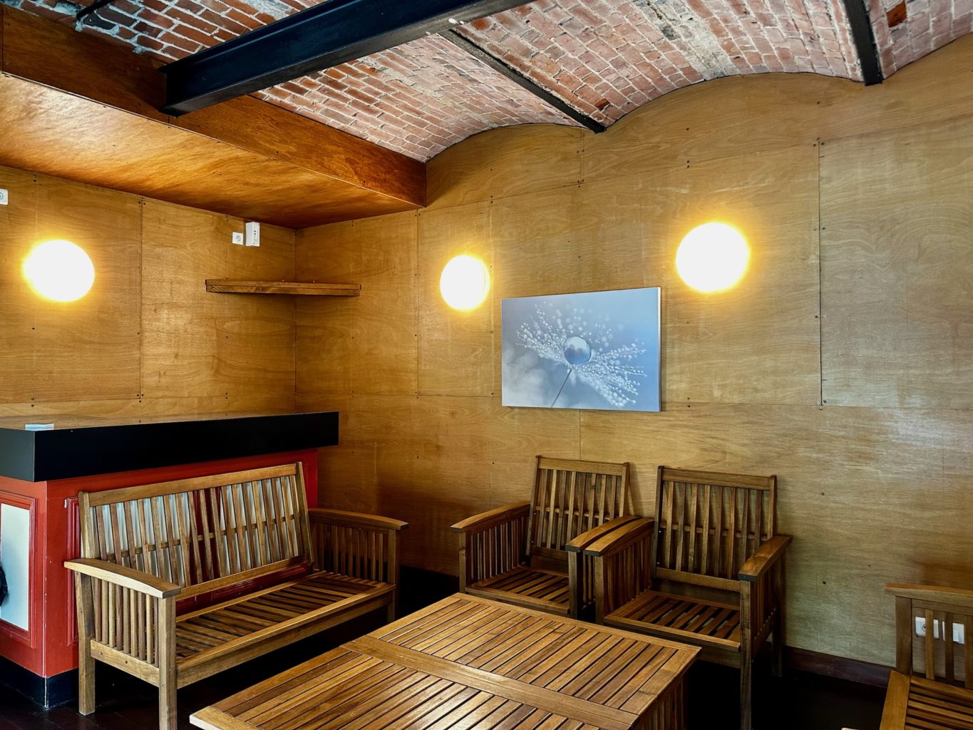 salle detente piscine